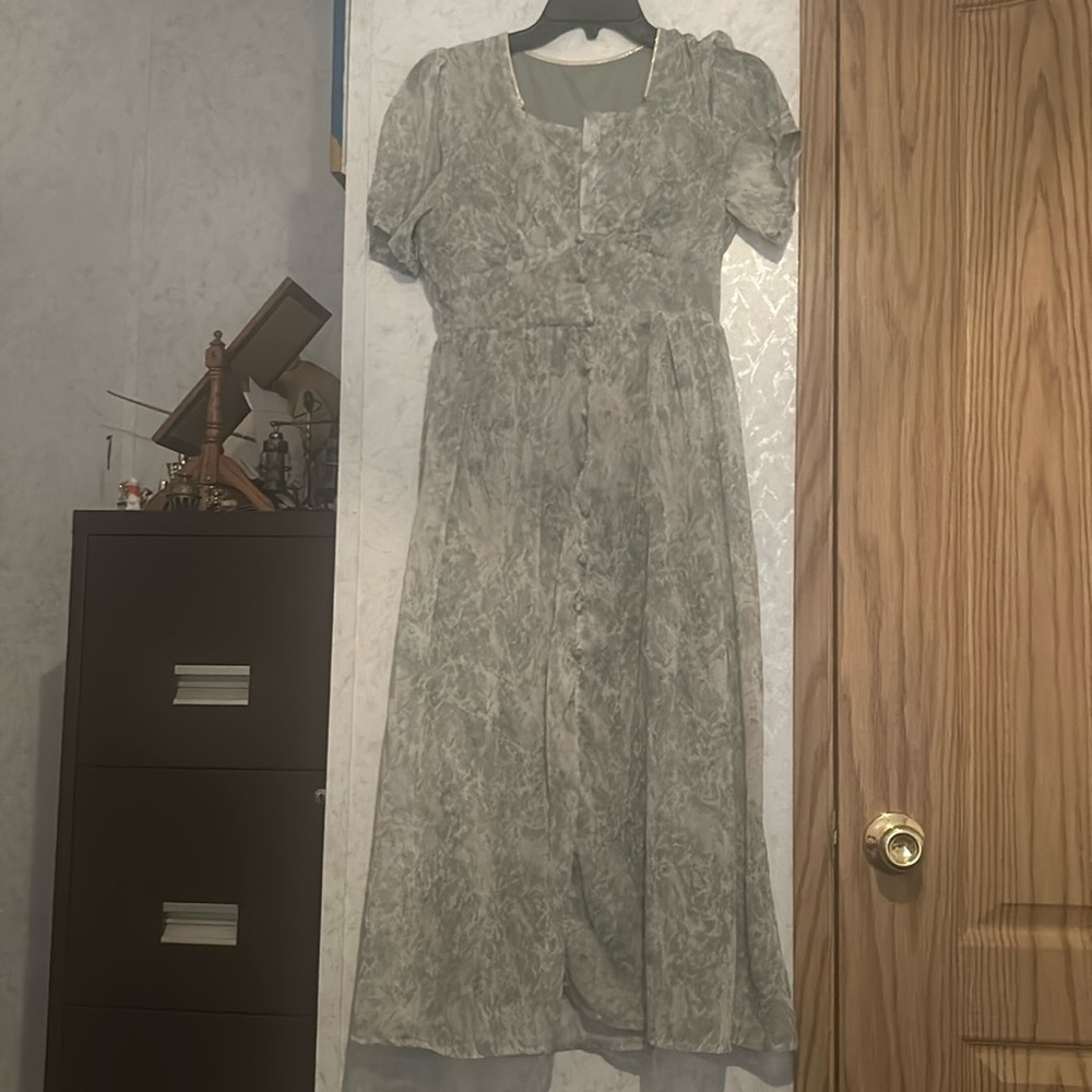 Vintage handmade fairy tale storybook dress 50s-60s romantic cottagecore